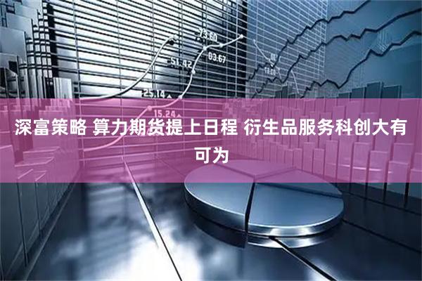 深富策略 算力期货提上日程 衍生品服务科创大有可为